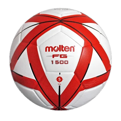 FUTBOL LAMINADO # 5 FORZA MOLTEN ROJO/NEGRO F5G1500