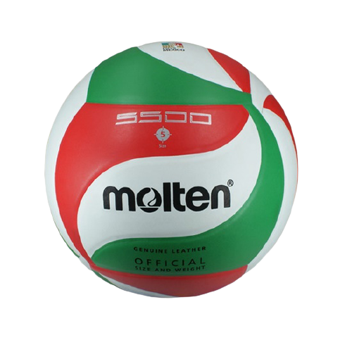VOLEIBOL PIEL NATURAL # 5 | MOLTEN TRICOLOR 5500 796914